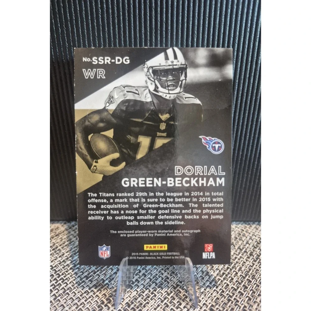 2015 Black Gold Dorial Green-Beckham #SSR-DG Sizeable Signature Gold /199 (RC)